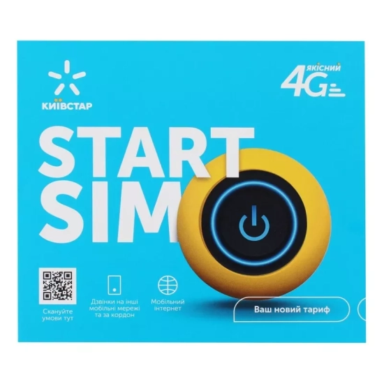 Karta SIM Kyivstar Internet Minuty w Europie 13GB + 150min