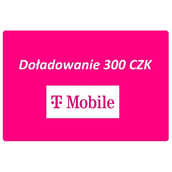 T-mobile 300 CZK